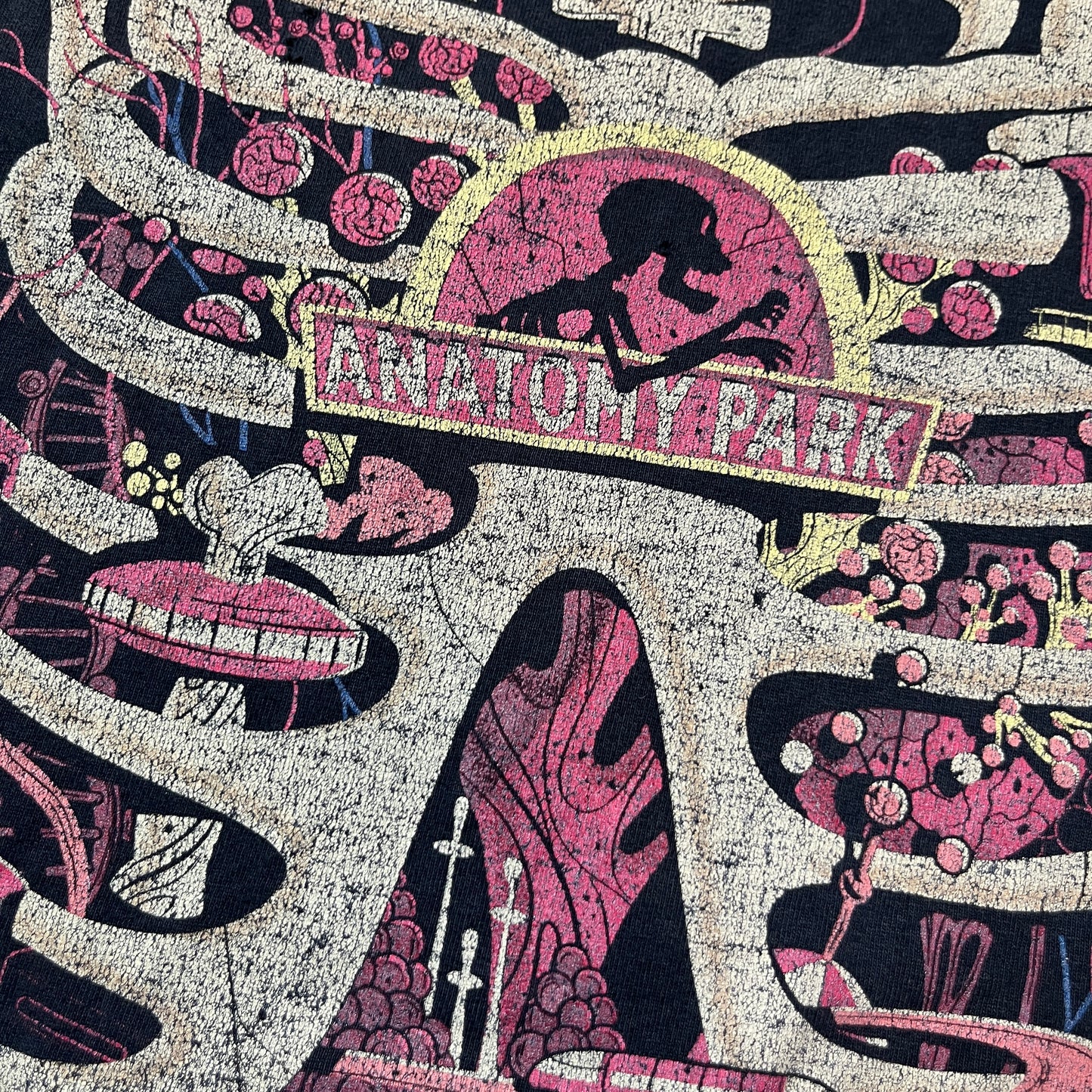 Rick & Morty Tubular Knit 2014 Trashed Graphic T-Shirt