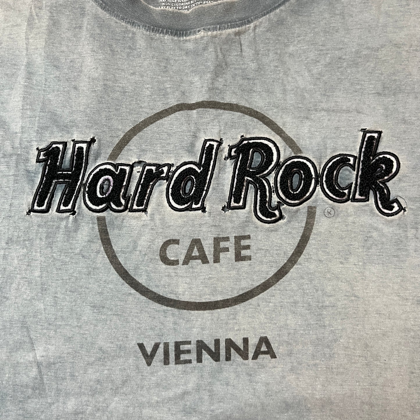 Hard Rock Denim Wash Y2K Trashed Tee