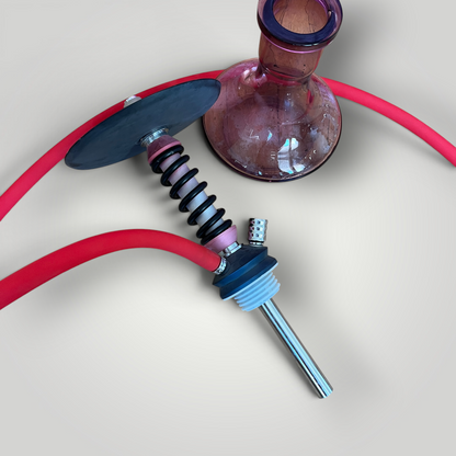 Coilover Mini Black/Red Hookah