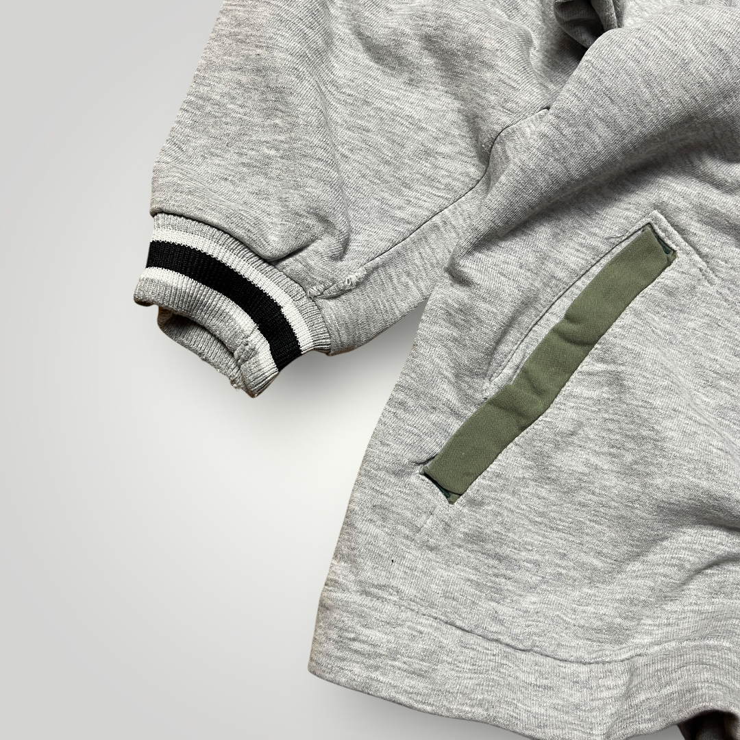 Nike Vintage 90's Y2K Boxy Zip-Up Sweatshirt Crewneck