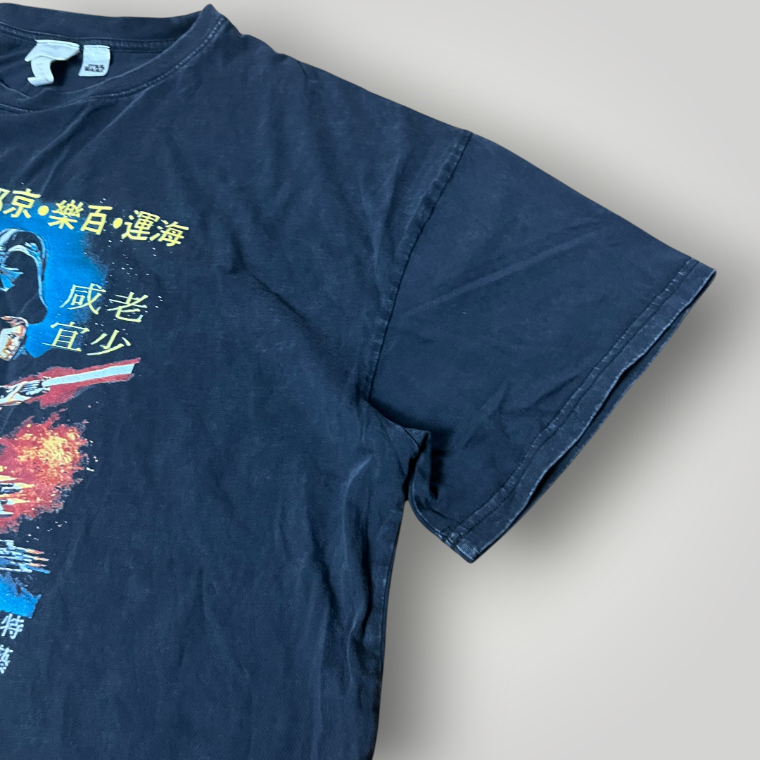Star Wars x H&M "Star Wars 1977" Vintage Style Sun Fade Wash Graphic T-Shirt