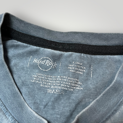 Hard Rock Denim Wash Y2K Trashed Tee