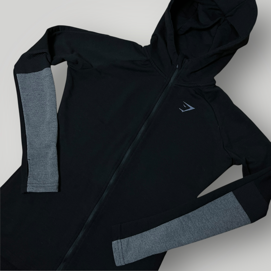 GYMSHARK Compression Zip-Up Hoodie (Дамско)