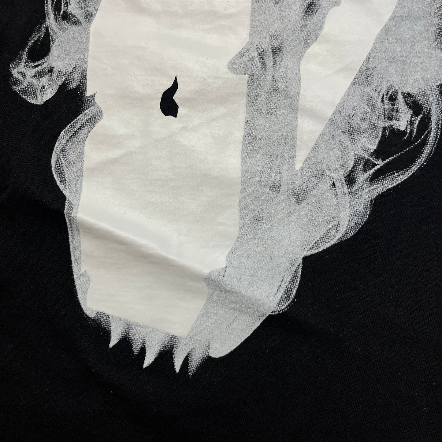VLONE "Smoke Angel" Heavy Cotton USA MADE Y2K Graphic T-Shirt