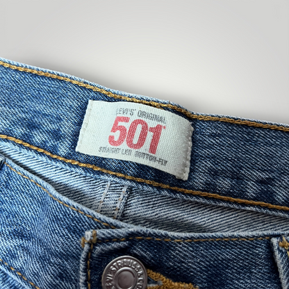 LEVI'S 501 Heavy Cotton Denim Shorts