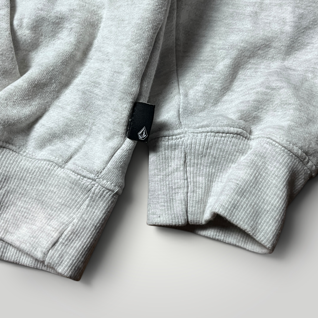 Volcom "Watanie" Heavy Cotton Boxy Y2K Skater Graphic Hoodie