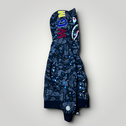 BAPE (A Bathing Ape) Space Camo Shark Full-Zip Hoodie (Replica)