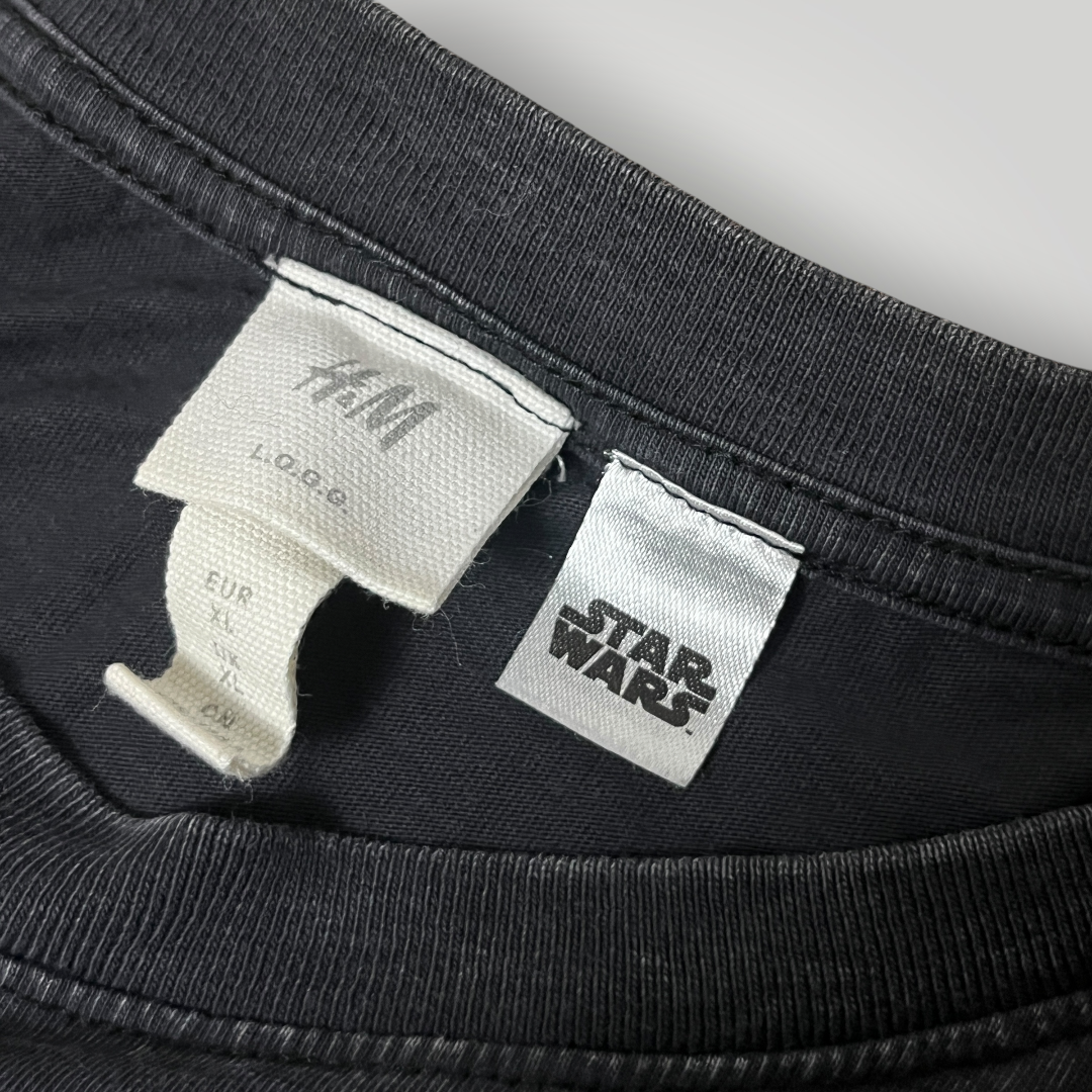 Star Wars x H&M "Star Wars 1977" Vintage Style Sun Fade Wash Graphic T-Shirt