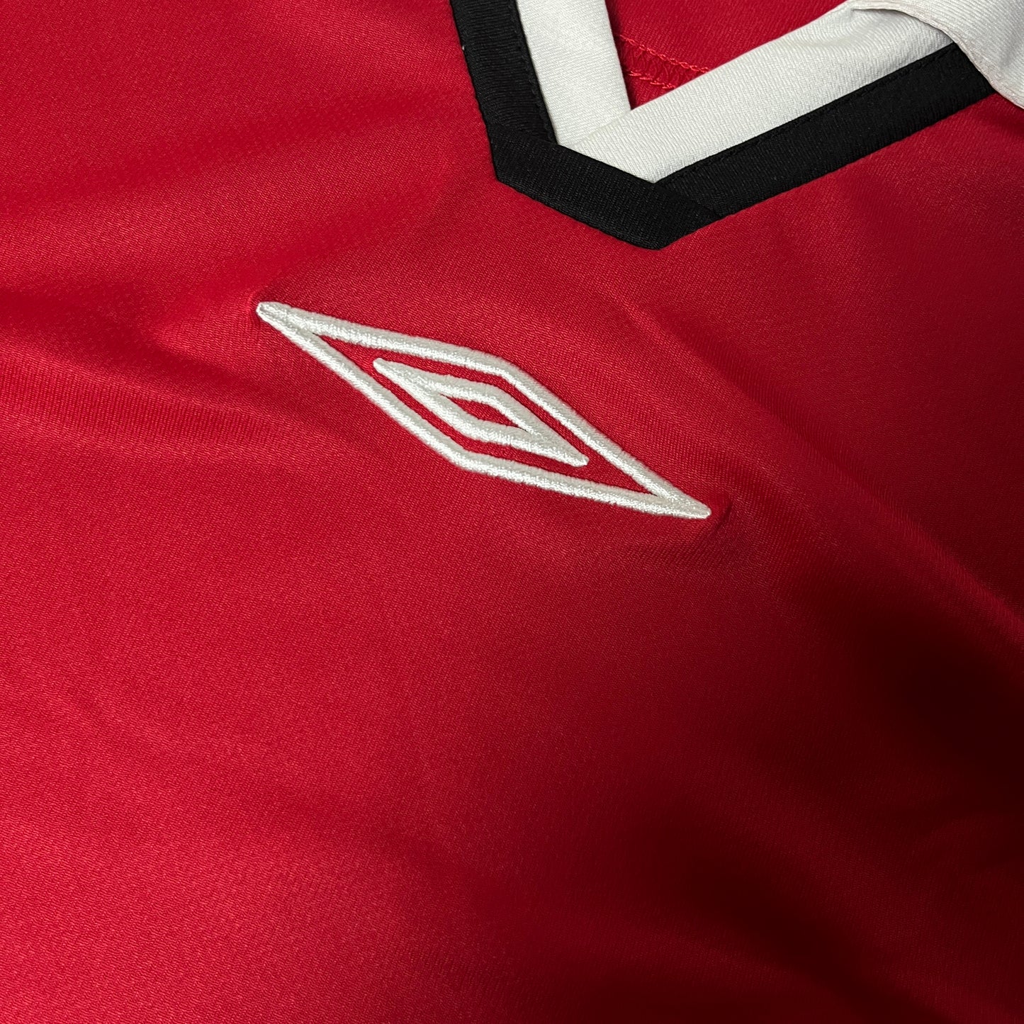 Umbro Vintage 00's Y2K Center Logo Sport Long Sleeve Polo Shirt