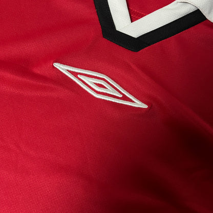 Umbro Vintage 00's Y2K Center Logo Sport Long Sleeve Polo Shirt