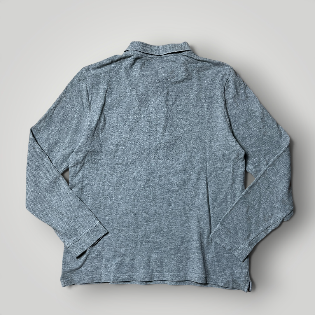 Lyle & Scott Small Logo Long Sleeve Polo Shirt