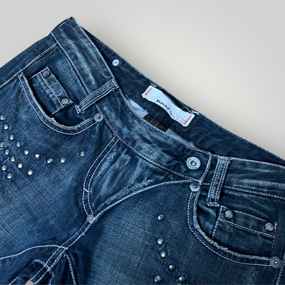 BRAY "EINSTEIN Progetti & Prodotti" Vintage 00's Y2K Jeans (Дамско)