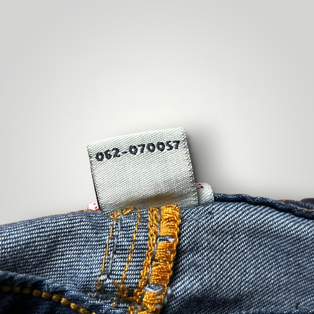 True Religion Vintage 2000's Y2K "Bobby" Denim Shorts