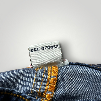 True Religion Vintage 2000's Y2K "Bobby" Denim Shorts