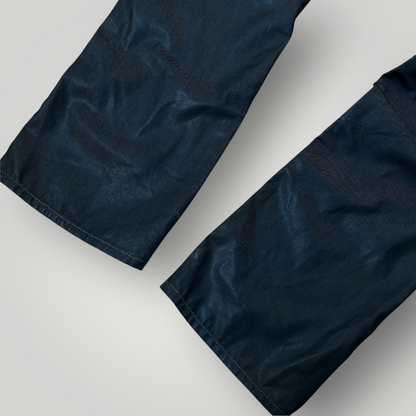 G-STAR RAW WAXED DENIM Y2K Opium Black Jeans "Army Radar Straigt" (2008-2011) !RARE!