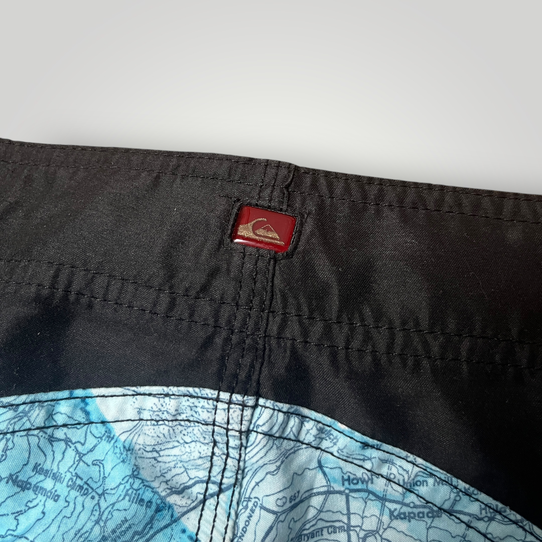 Quiksilver "Cypher Kelly Slater" Graphic  Surfing Board Shorts