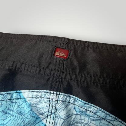Quiksilver "Cypher Kelly Slater" Graphic  Surfing Board Shorts
