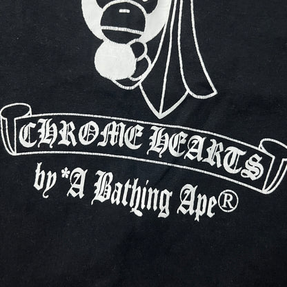 BAPE A Bathing Ape x Chrome Hearts Heavy Cotton Graphic T-Shirt (Replica)