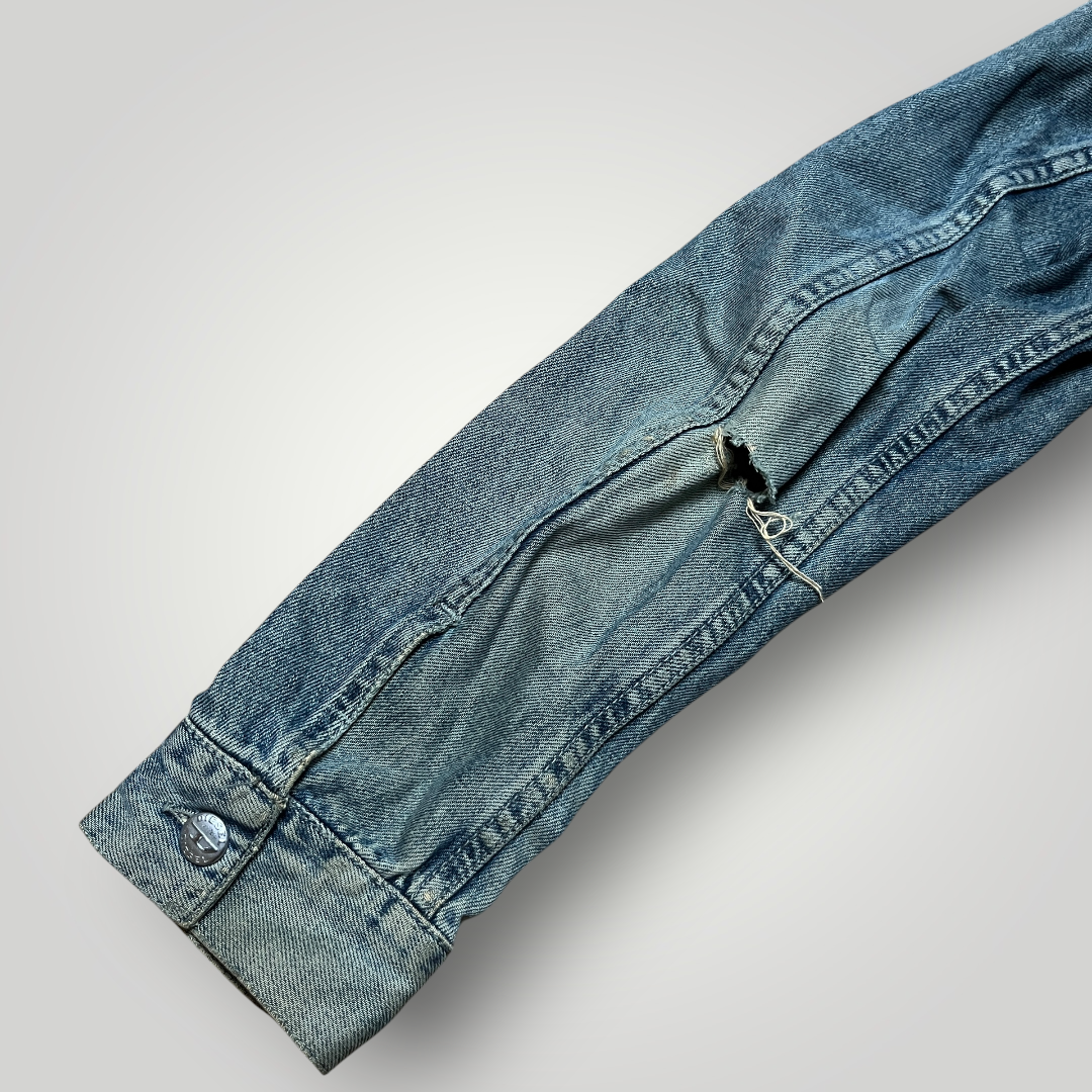 Diesel Vintage Y2K Piss Denim Trashed Jacket (Дамско)