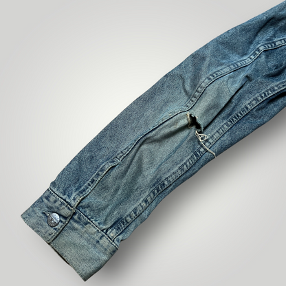 Diesel Vintage Y2K Piss Denim Trashed Jacket (Дамско)