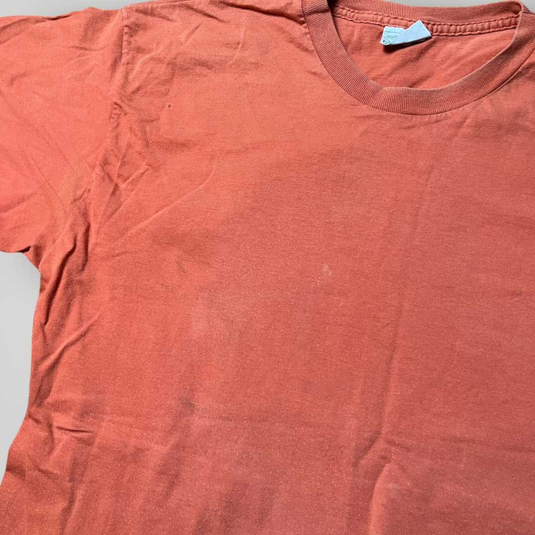 Sergio Tacchini Vintage 90's Single Stitch Tubular Knit Made in Italy Graphic T-Shirt
