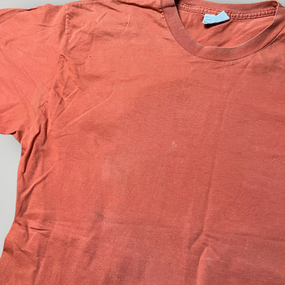 Sergio Tacchini Vintage 90's Single Stitch Tubular Knit Made in Italy Graphic T-Shirt