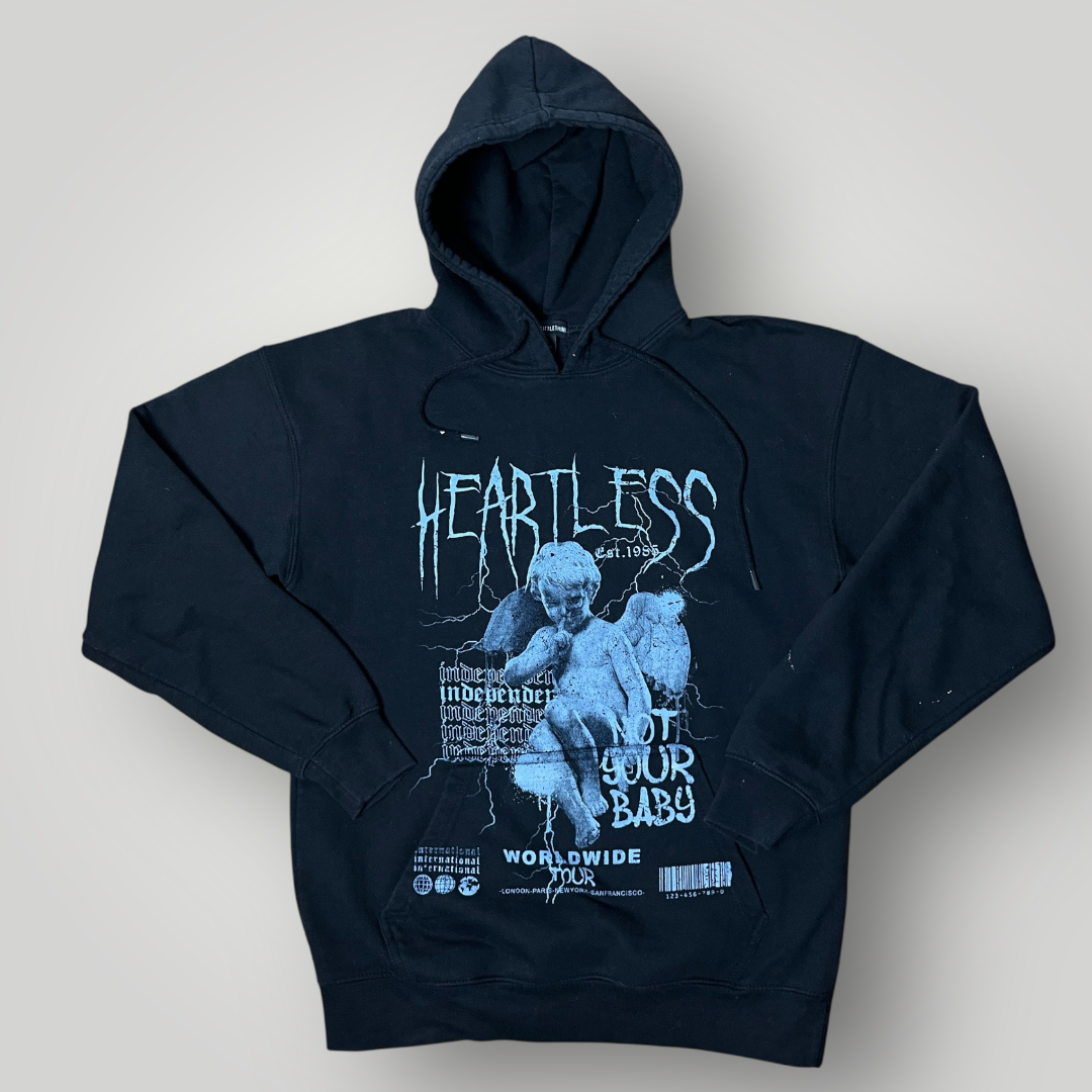Heartless Y2K Graphic Hoodie