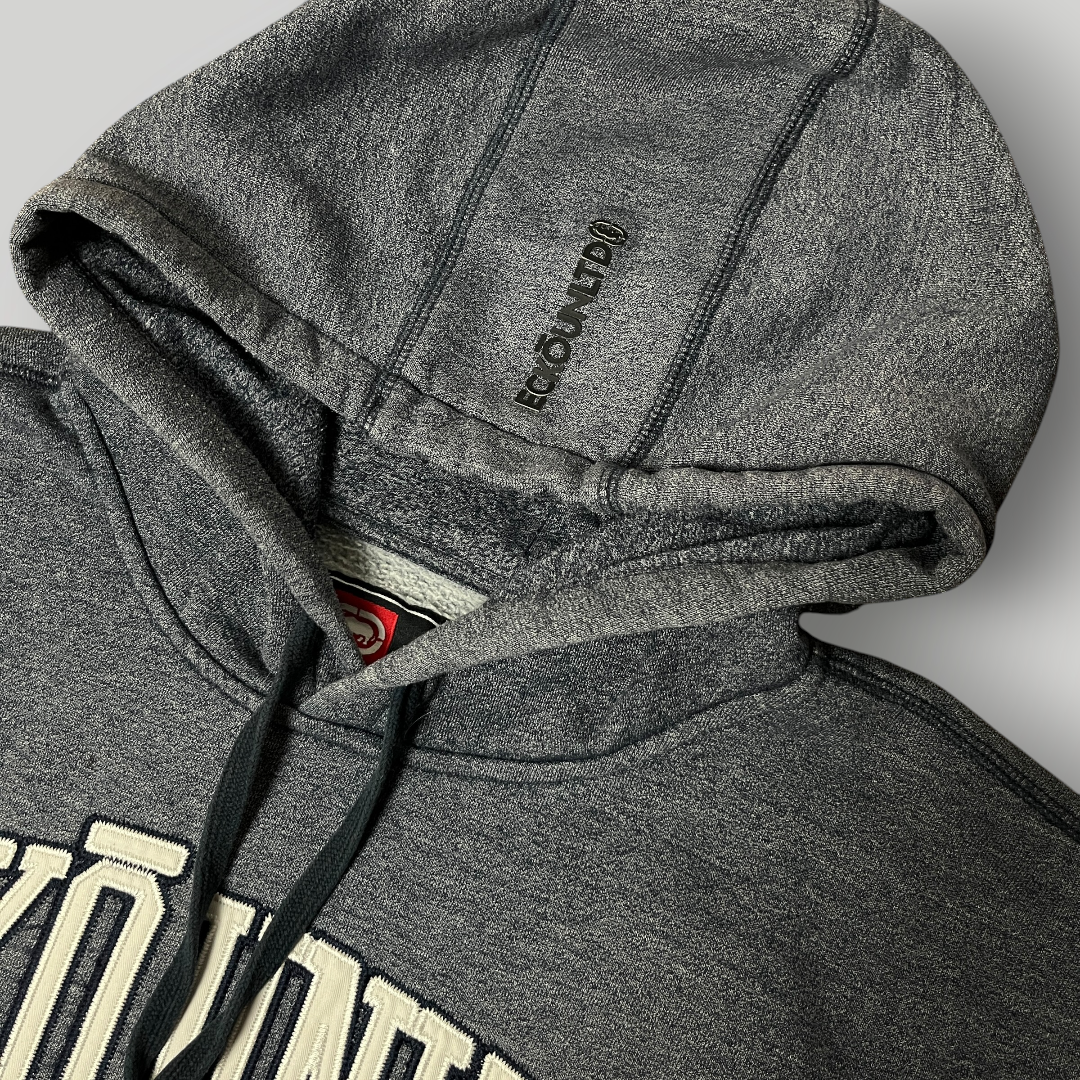 ECKO UNLTD Spell Out Lettered Embroidered Hip-Hop Hoodie