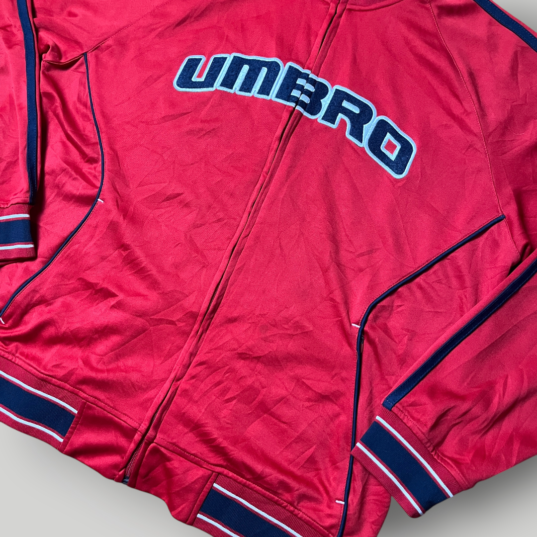 Umbro Vintage 2000's Y2K Spellout Track Jacket