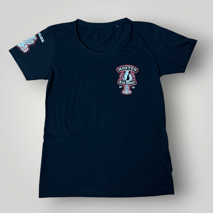 Monsten Raceday Y2K Biker Graphic T-Shirt