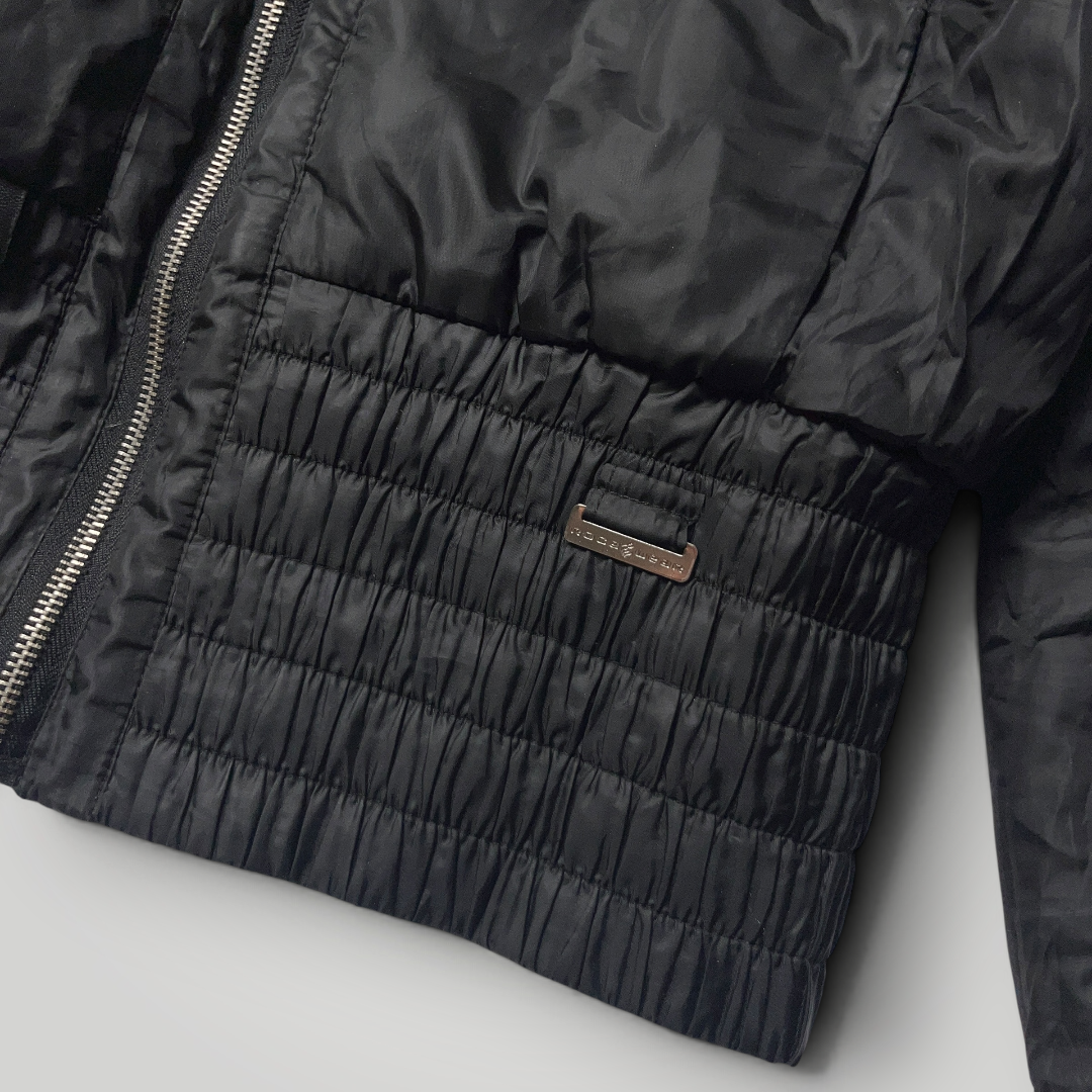 Rocawear Vintage 2000's Y2K Reversible Faux Fur Jacket (Дамско)