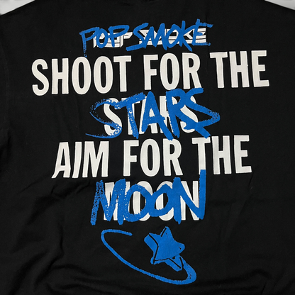 Pop Smoke "Shoot For The Stars" Boxy Fit Y2K Graphic T-Shirt