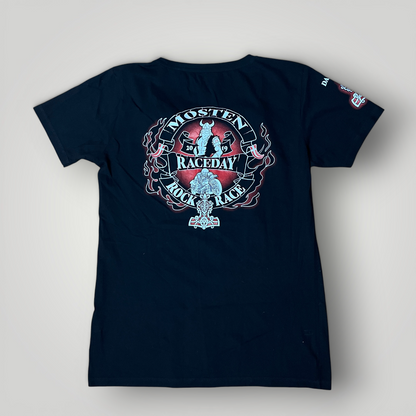 Monsten Raceday 2019 Y2K Biker Graphic T-Shirt