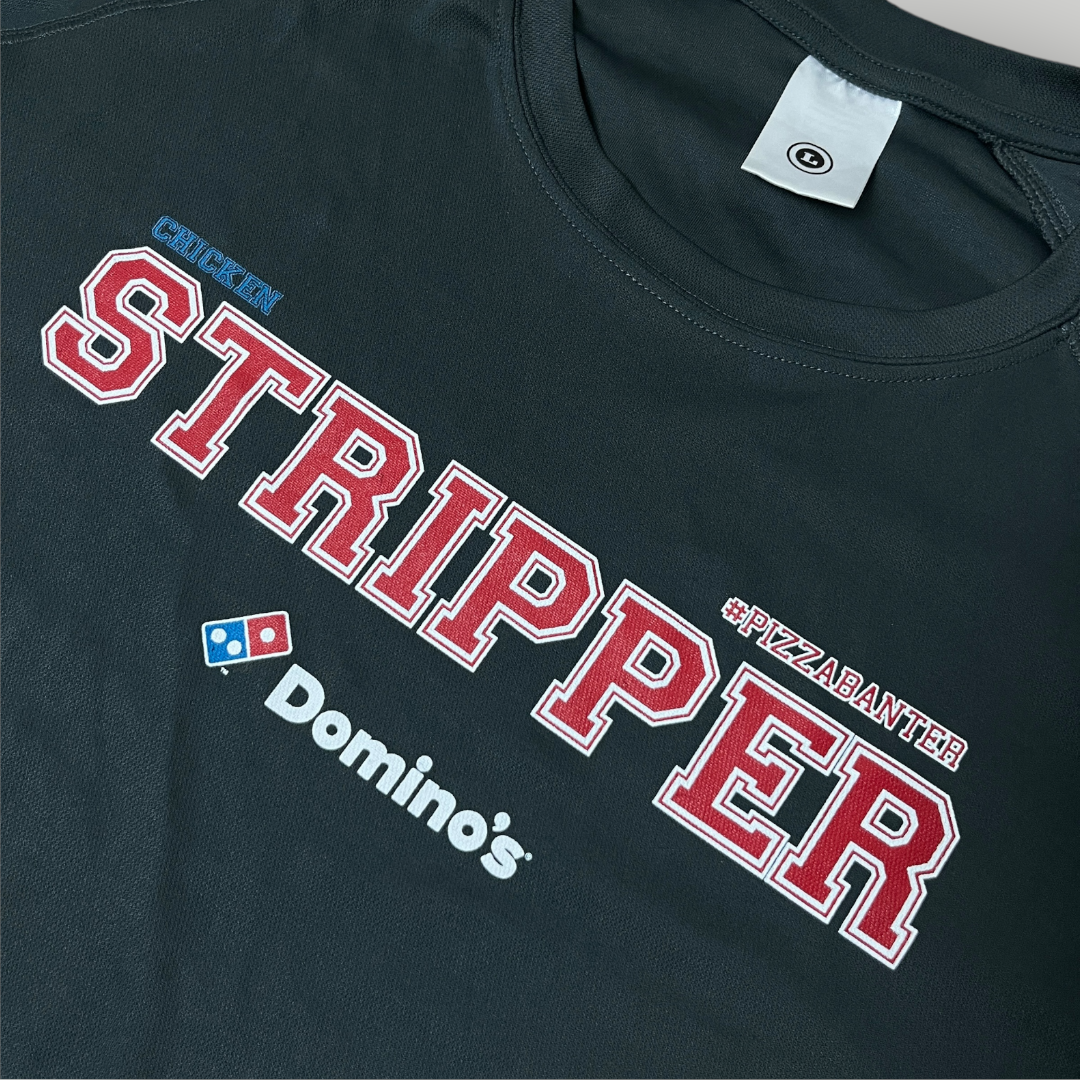 Domino's 'Stripper' Funny Jersey T-Shirt