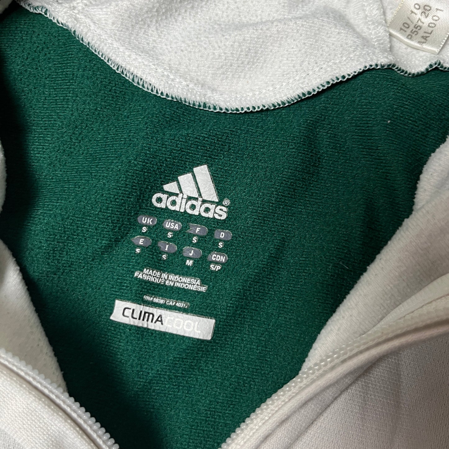 Adidas Sport Track Zip-Up Fleece Jacket