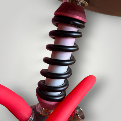 Coilover Mini Black/Red Hookah