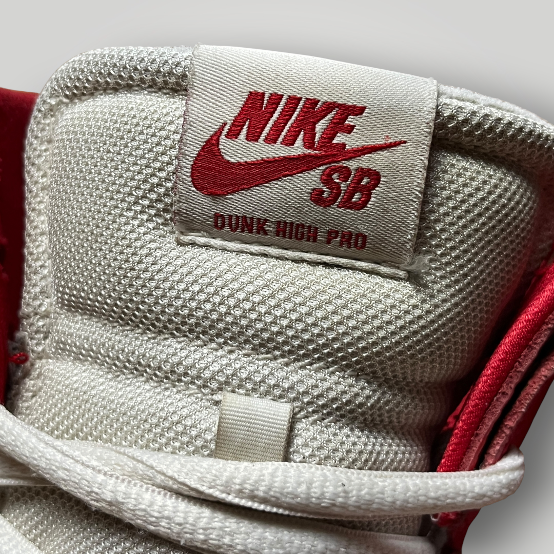Nike Dunk SB Pro High "Future Court Red" Patent Leather Retro 2017