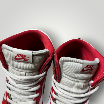 Nike Dunk SB Pro High "Future Court Red" Patent Leather Retro 2017