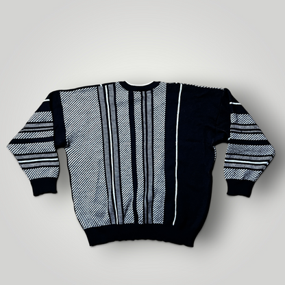 Lacoste Vintage 80's Coogi Style Made In France Wool Sweater