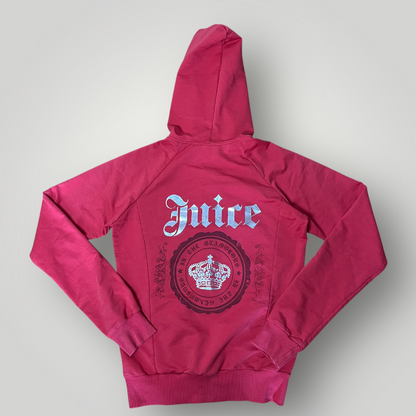 Juice Y2K Zip-Up Graphic Hoodie (Дамско)