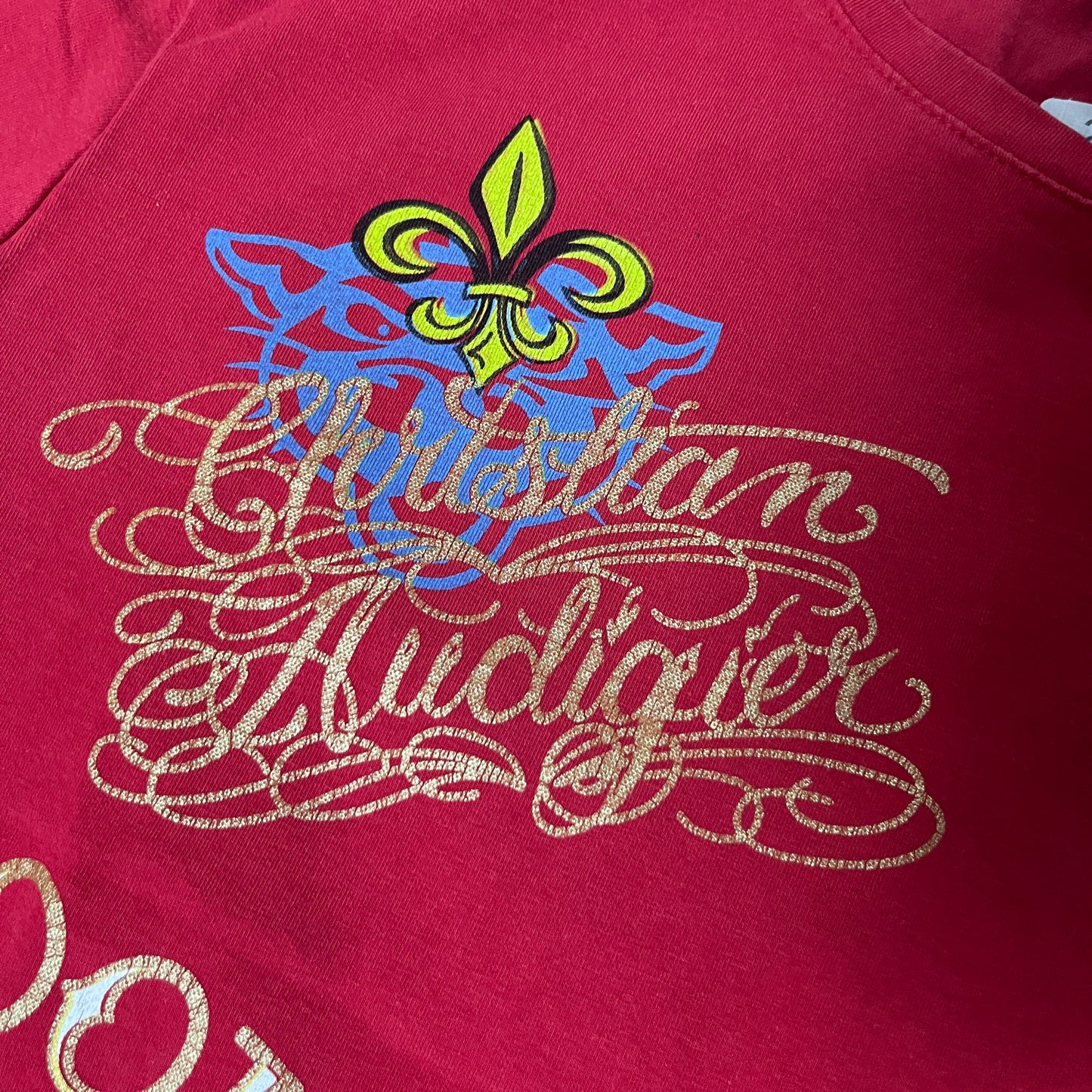 Ed Hardy x Christian Audiger Y2K Graphic T-Shirt (Дамско)