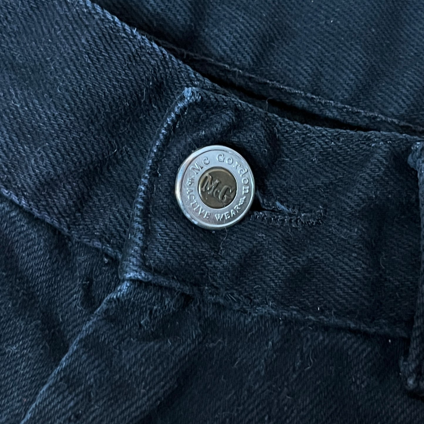 Mc Gordon Black Straight Jeans