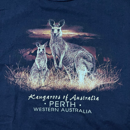 Kangaroos of Australia Vintage 90's Heavy Cotton Graphic T-Shirt
