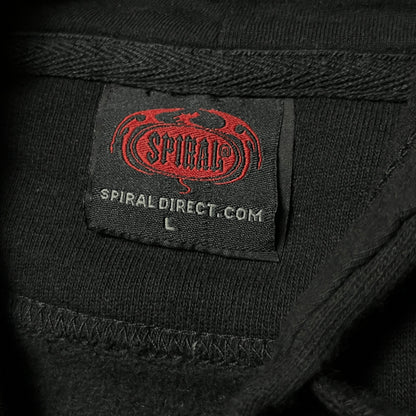 Spiral "Raven Skull" Y2K 2000's Style Graphic Hoodie