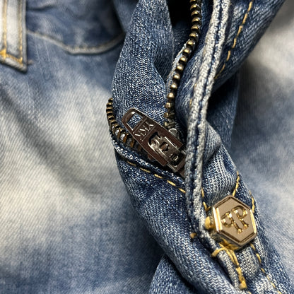 Philipp Plein Y2K 3/4 Jeans