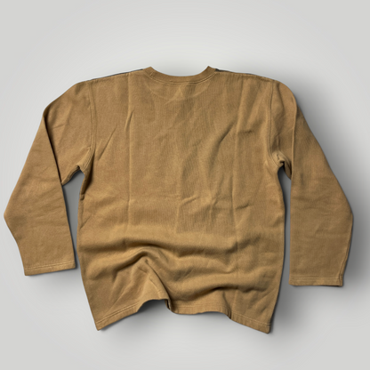 EX10 Vintage 2000's Y2K Hip-Hop Graffiti Heavy Cotton 3/4 Sleeve Graphic Sweatshirt Crewneck