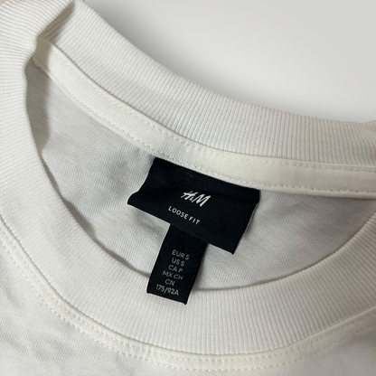 H&M Y2K Chrome Graphic T-Shirt