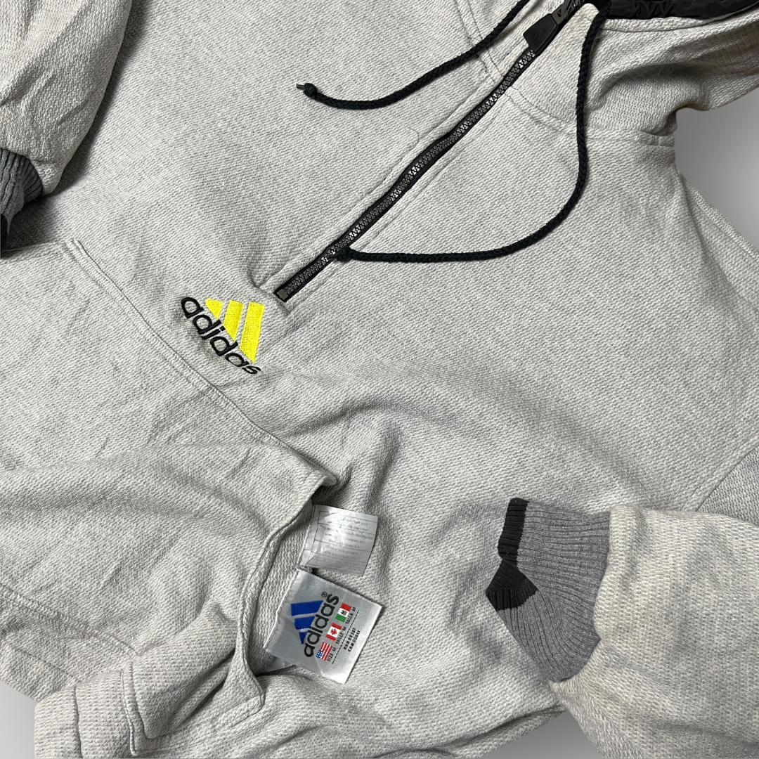 Adidas Vintage 90's Boxy Reversible Hoodie/Jacket