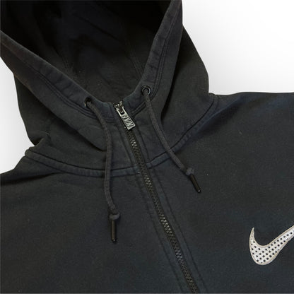 Nike Heavy Cotton Hooded Zip-Up Y2K Hoodie !RARE!