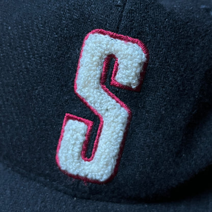 Stussy Chenile "S" Wool Skate Snapback Cap
